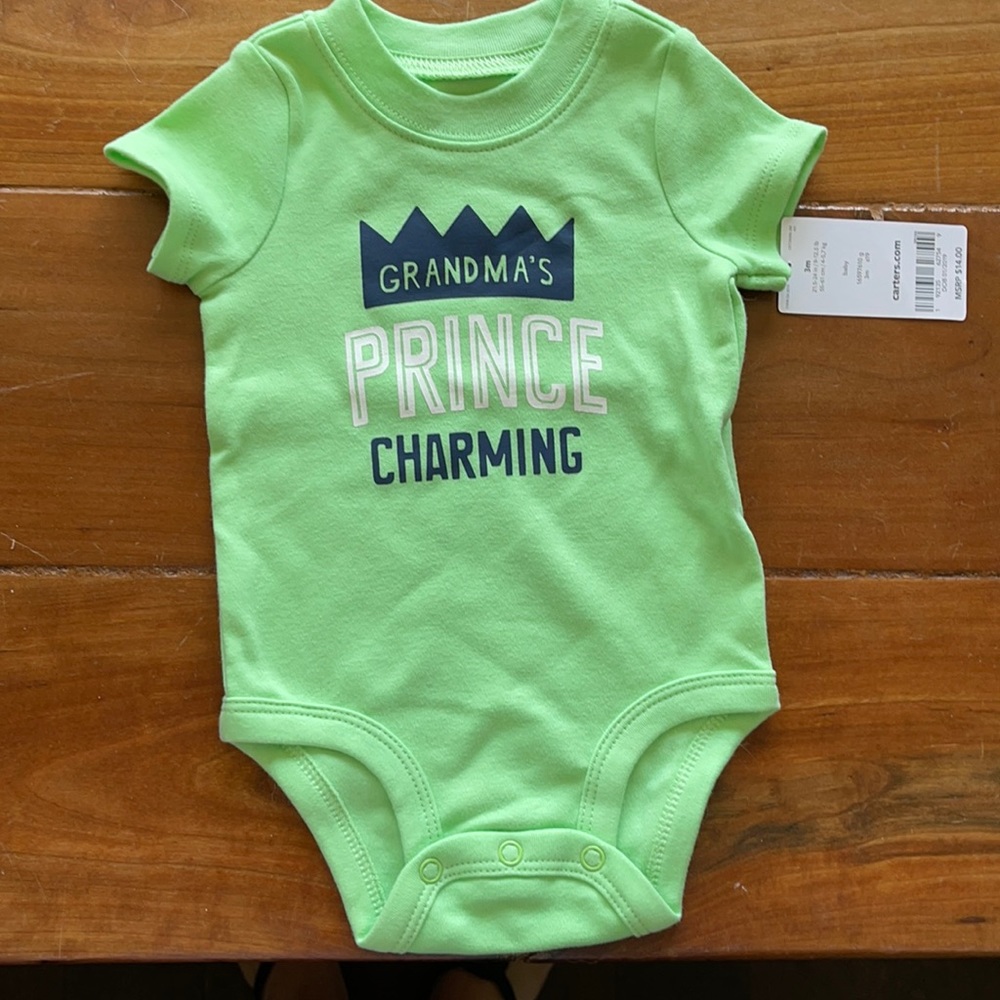 Grandma Prince Charming Onesie